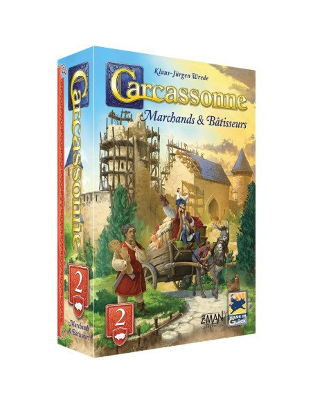 Carcassonne : Marchands et Bâtisseurs - extention - Jeux de société - Jeux Familiaux - cover