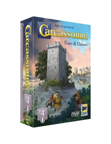Carcassonne : Tours et Voleurs (Ext.4)