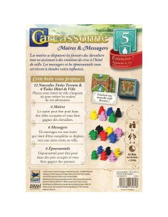 Carcassonne : Maires et Messages (Ext.5) 2