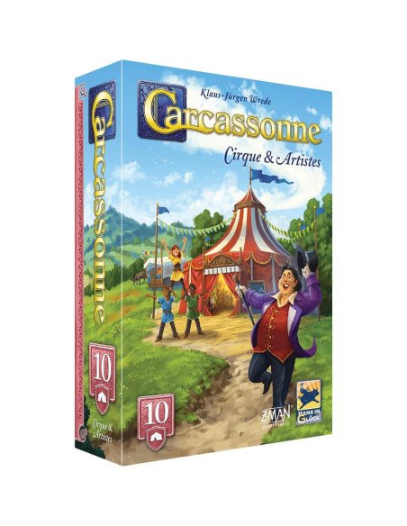 Carcassonne : Cirques et Artistes (Ext.10)