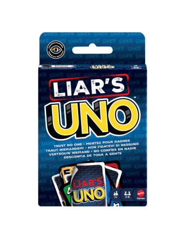 Uno Liars - visuel de la boite
