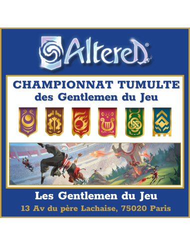 Tournoi Altered - TUMULTE - Dimanche...
