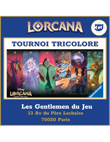LORCANA - Grand Tournoi Tricolore -...