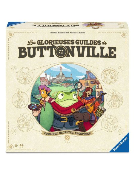 Les glorieuses guilde de Button Ville (boite légèrment abimée)