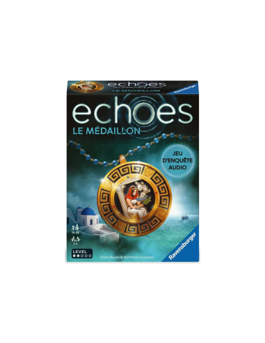 Echoes : Le médaillon visuel de la boite avant