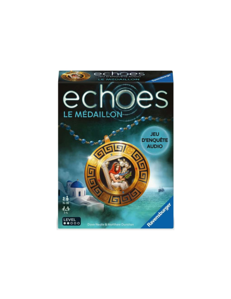 Echoes : Le médaillon visuel de la boite avant
