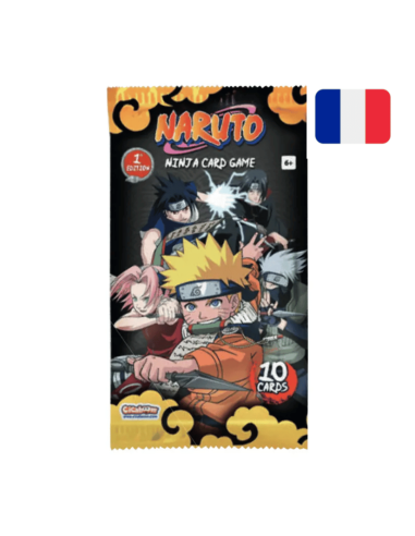 Naruto Mythos : Display de 24 boosters Set 1 Konoha Shidō (FR) Edition 1 - Cartes Naruto