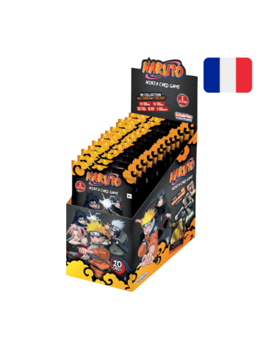 Display 24 Boosters Naruto Mythos - Konoha Shidō (FR)