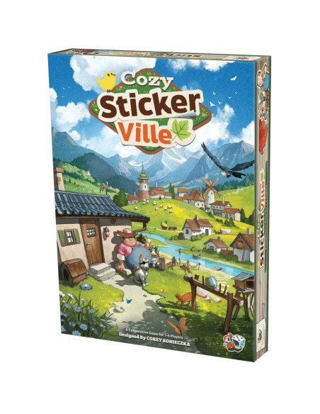 Cozy Sticker Ville - Jeu de société