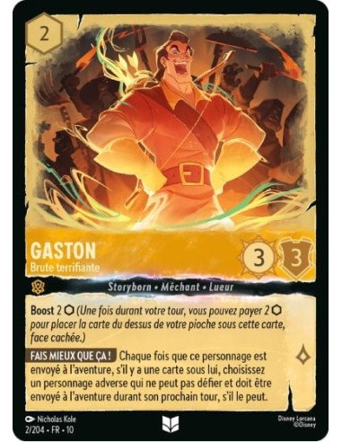 S10 - 002/204 - Gaston - Brute...