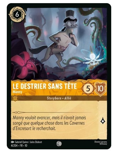 S10 - 004/204 : Le Destrier Sans Tête - Manny | Cartes à l'unité Lorcana