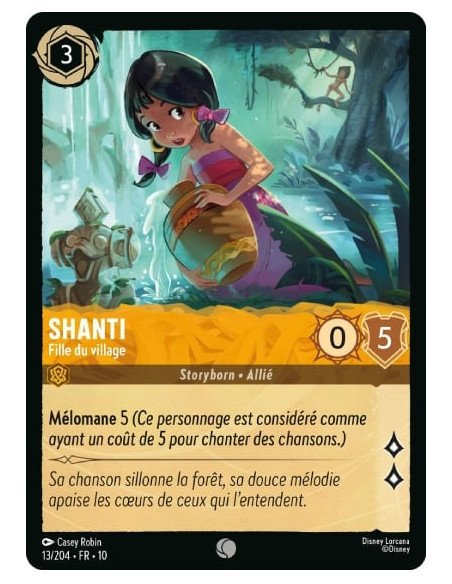 S10 - 013/204 : Shanti - Fille du village | Cartes à l'unité Lorcana