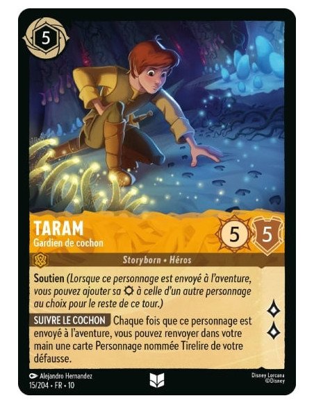 S10 - 015/204 : Taram - Gardien de cochon | Cartes à l'unité Lorcana