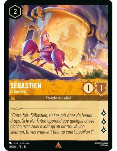 S10 - 016/204 - Sébastien - Crabe loyal