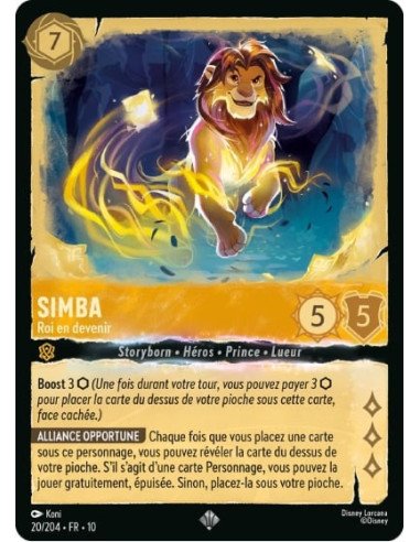 S10 - 020/204 - Simba - Roi en devenir