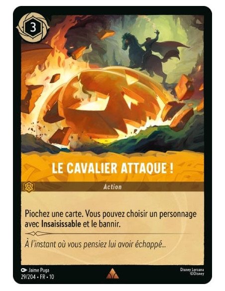 S10 - 029/204 : Le Cavalier attaque ! | Cartes à l'unité Lorcana