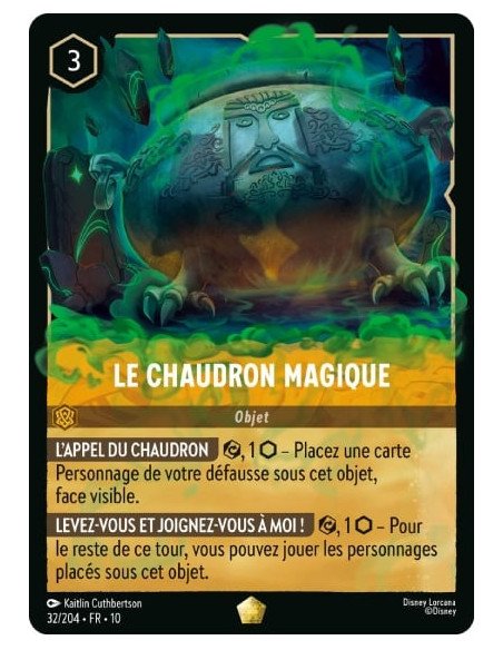 S10 - 032/204 : Le Chaudron magique | Cartes à l'unité Lorcana