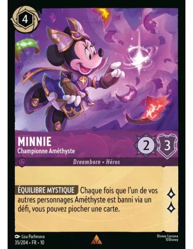 S10 - 035/204 - Minnie - Championne...