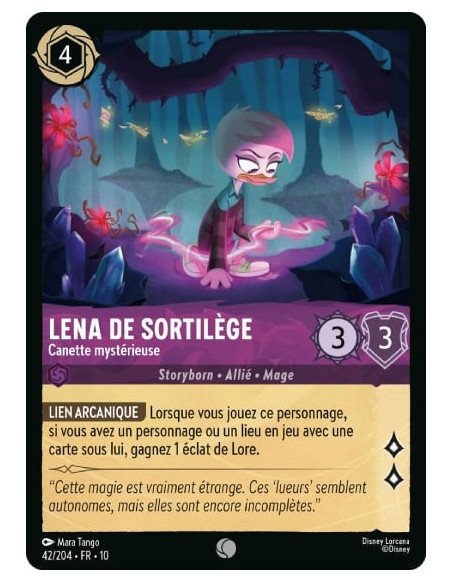 S10 - 042/204 : Lena de Sortilège - Canette mystérieuse | Cartes à l'unité Lorcana