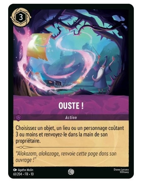 S10 - 061/204 : Ouste ! | Cartes à l'unité Lorcana