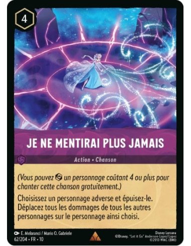 S10 - 062/205 - Je ne mentirai plus...