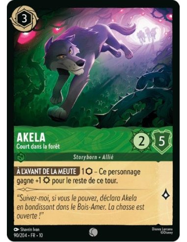 S10 - 090/204 - Akela - Court dans la...