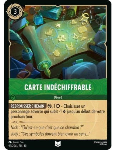 S10 - 099/204 - Carte indéchiffrable