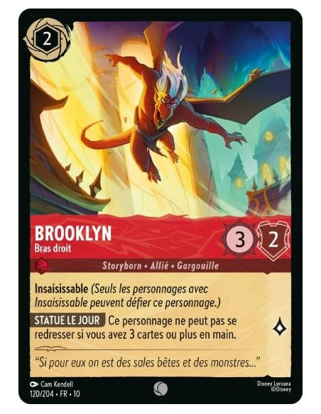 S10 - 120/204 : Brooklyn - Bras droit | Cartes à l'unité Lorcana