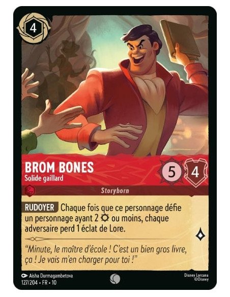 S10 - 127/204 : Brom Bones - Solide gaillard | Cartes à l'unité Lorcana