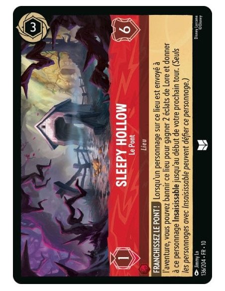 S10 - 136/204 : Sleepy Hollow - Le Pont | Cartes à l'unité Lorcana