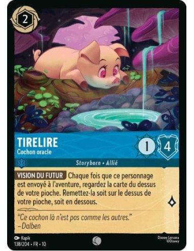 S10 - 138/204 - Tirelire - Cochon oracle