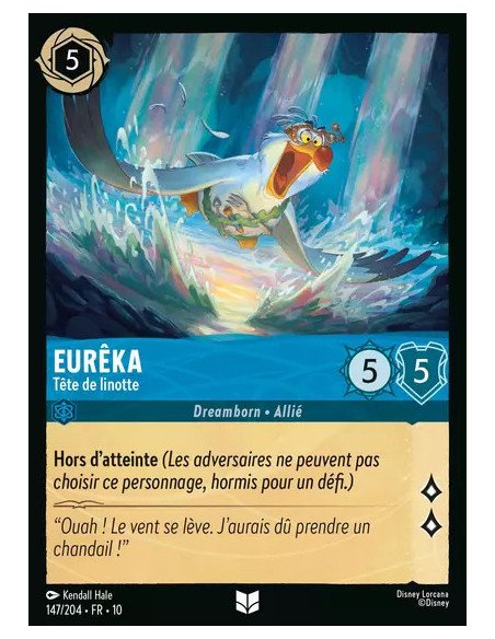 S10 - 147/204 : Eurêka - Tête de linotte | Cartes à l'unité Lorcana