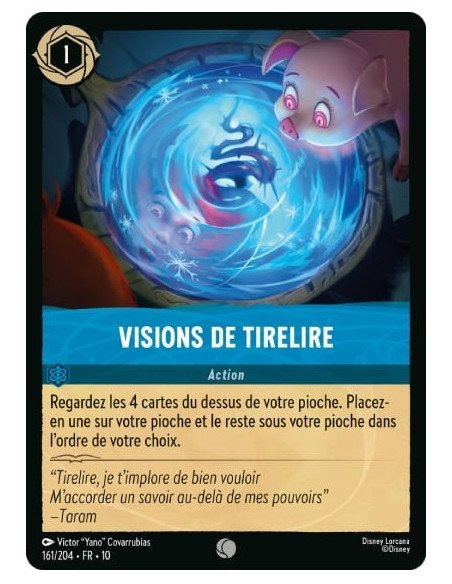 S10 - 161/204 : Visions de Tirelire | Cartes à l'unité Lorcana