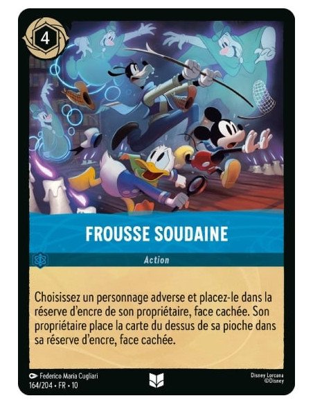 S10 - 164/204 : Frousse soudaine | Cartes à l'unité Lorcana