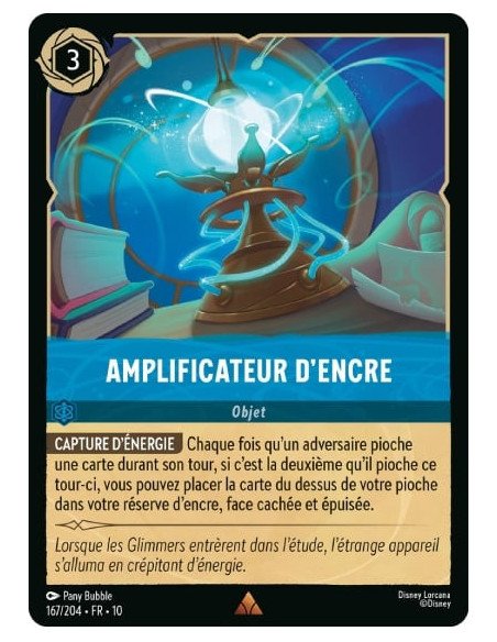 S10 - 167/204 : Amplificateur d'encre | Cartes à l'unité Lorcana