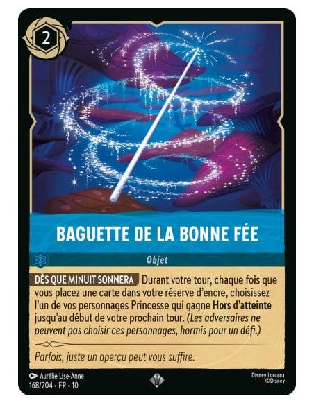 S10 - 168/204 : Baguette de la bonne fée | Cartes à l'unité Lorcana