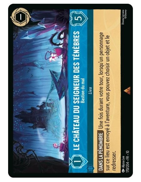 S10 - 170/204 : Le Château du Seigneur des Ténèbres - Bastion du mal | Cartes à l'unité Lorcana