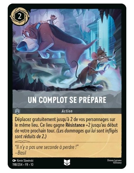 S10 - 198/204 : Un complot se prépare | Cartes à l'unité Lorcana