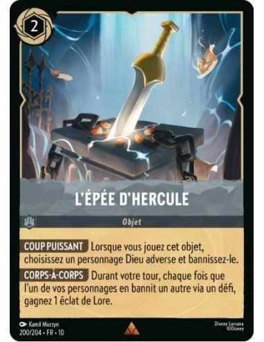 S10 - 200/204 - L'épée d'Hercule