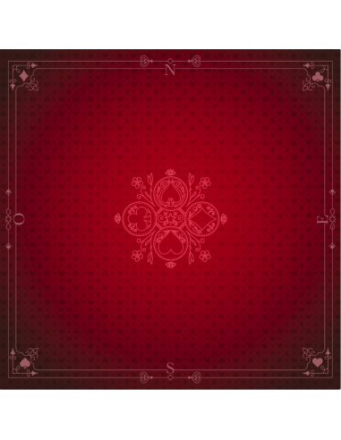 Tapis de Jeu Neoprene 60 x 60 cm - Rouge