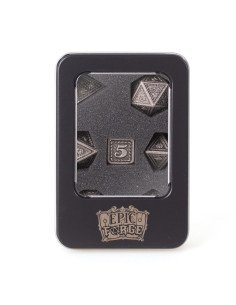 Lot 7 dés métal 16mm (boite...