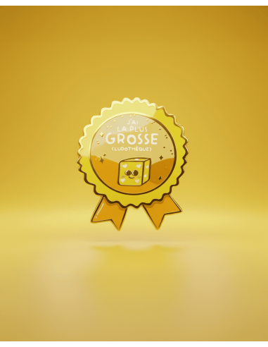 Pin's Médaille : J'ai la plus Grosse...