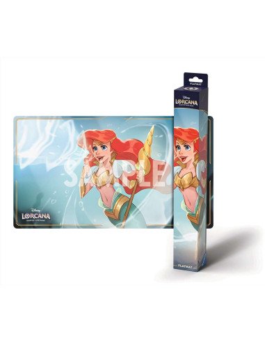 Disney Lorcana : Tapis de jeu Ariel -...
