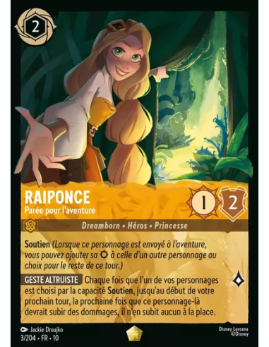 S10 - 003/204 - Raiponce - Parée pour...
