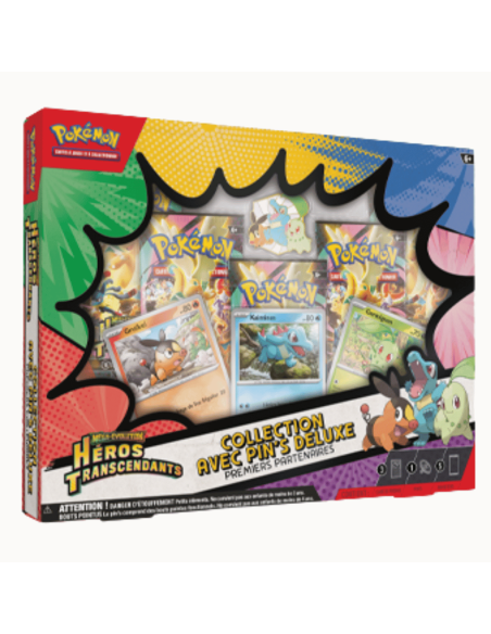 Image du Coffret Collection Pin's Héros Transcendants