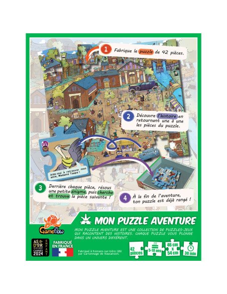 Mon Puzzle Aventure : Petits Detectives