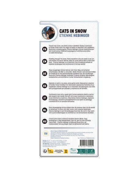 Puzzle UNIVERSE - 1000p : Cats In The Snow