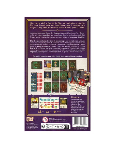 Mini Rogue - Saison 2 : Le Conseil - PRECOMMANDE