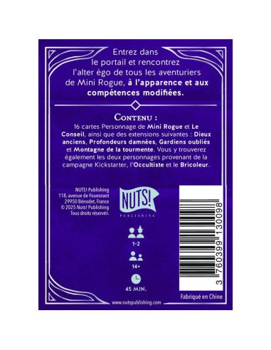 Mini Rogue - Saison 2 - Au dela du Portail - Extension de jeu de cartes