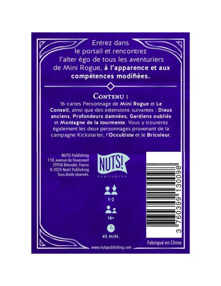 Mini Rogue - Saison 2 - Au dela du Portail - Extension de jeu de cartes